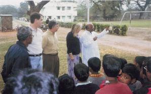 With Arijeet, after the Flag Hoisting