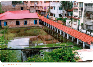 St Joseph's School has a new roof