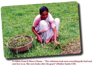 A widow from St Mary's Home - 