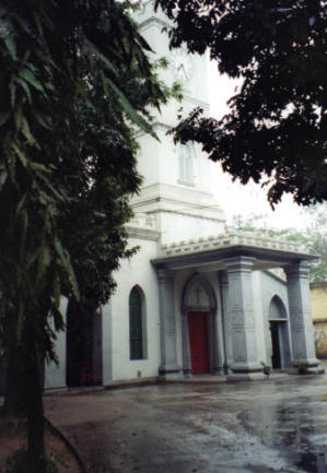 West door of St. Thomas Church, Dhaka