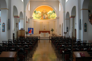 Inside Holy Nativity Church, Knowle, Bristol