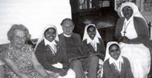 Archbishop Robert Runcie with Mother