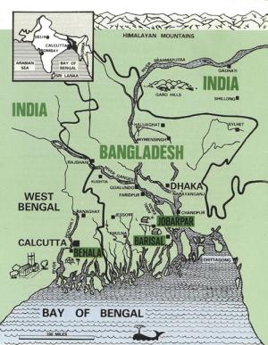 Map of Bengal