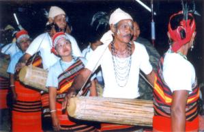 The celebration: a traditional dance