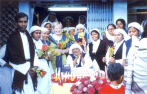 Mary and Sisters celebrate Mother Susila's 80th birthday